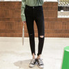 2017 High Waist Jeans Women Skinny Ripped Jeans Denim Trousers Fashion Pencil Jeans For Women Skinny Irregular pants Women