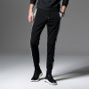 2017 High Quality Men Sportswear Pants Mens Fitness Workout Pants Skinny Sweatpants Trousers Jogger Pants Left Print Joggers