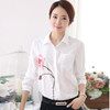 2016 New Fashion Chiffon Shirt Women'S Blouse Tee Shirts Women'S White Lace Blouse Plus Size Women Clothing