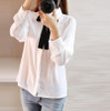 2016 New Fashion Chiffon Shirt Women'S Blouse Tee Shirts Women'S White Lace Blouse Plus Size Women Clothing