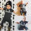 2016 New Fashion Baby Boys Girls Romper Summer Short Sleeve Romper Toddle Kids Playsuit Clothing Grey