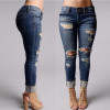 2016 New Fashion Autumn Winter Style Women Jeans Ripped Holes Harem Pants Jeans Slim Vintage Boyfriend Jeans For Women S/M/L/XL 2016 New Fashion Autumn Winter Style Women Jeans Ripped Holes Harem Pants Jeans Slim Vintage Boyfriend Jeans For Women S/M/L/XL