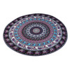 2016 New Brand High Quality Purple Elephant Round Beach Pool Home Shower Towel Blanket Table Chiffon Cloth Mat Nov 2