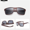 2016 Fashionable Wood Sunglasses Men Reflective Sun Glasses Outdoors Square Eyewear Gafas De Sol Oculos De Sol Feminino