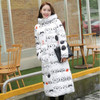2016 Fashion winter cotton padded jacket  Slim thick stars print Women jacket Parker warm Women winter jacket g026