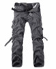 2016 Fashion Multi-Pocket Solid Men's Cargo Pants men High Quality Plus Size Trousers 28~42 Military Army Camouflage Overalls