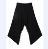 2016 Fashion Loose Pants New Style Women Lady Casual Loose Stretch Low Waist Wide Leg Long Pants Black Trousers Summer