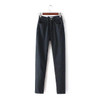 2016 Fashion High Waist retro jeans High Elastic plus size Women Jeans woman femme washed casual skinny pencil Denim pants