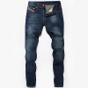 2016 fashion cotton straight Thin models young men jeans classic new denim jeans long pants men warm high quality winter jeans