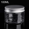 Cosmetic Mini Travel Empty Bottle Jar Round Aluminum Cover Plastic Lip Balm Make-up Bottling Box Makeup Cosmetic Face Cream Jar