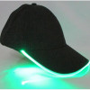 Coromose LED Light Flash Baseball Cap Fashion LED Lighted Glow Club Party Black Fabric Travel Hat Baseball Cap FGM04