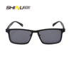 Cool Men Polarized Clip On Sunglasses Magnetic Sunglasses Prescription Eyeglasses Frame Metal Optical Frame With TR90 Legs 9913