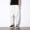 2017 new summer mens casual pants big size M-5XL loose comfortable long trousers male elastic waist male fashion harem pant