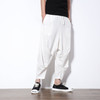 2017 new summer mens casual pants big size M-5XL loose comfortable long trousers male elastic waist male fashion harem pant