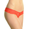 Angelina Crotchless Lace Thongs (2-Pack)