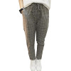 2017 New summer Casual Loose Harem Pants Cotton Linen Plaid Capris Grid women pants Spring trousers women sarouel femme