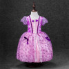 2017 New Summer Baby Girl Princess Dresses Snow White Cinderella Cosplay Dress Toddler Girls Party Birthday Costume Vestido