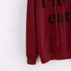2017 New style Womens Kawaii Cat Long Sleeve Hoodie Harajuku Sweatshirt Hooded Pullover Tops Blouse Poleron Mujer jd4