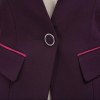 2016 Winter fashion slim long sleeve jacket OL business formal Blazers women office plus size work wear coat navy blue black pur