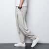 2016 summer thin breathable comfort male loose harem pants plus size Chinese style linen men's casual pants