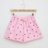 2016 Summer Style Shorts Women Candy Color Elastic With Belt  Short Women  A224
