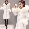 2016 New Winter Jacket Long Thick Korean Large Real Fox Fur Collar Winter Zipper Womens Down Jackets Parka With Real Fur Hood 2016 New Winter Jacket Long Thick Korean Large Real Fox Fur Collar Winter Zipper Womens Down Jackets Parka With Real Fur Hood