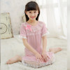 2016 New Summer Costume Girls Princess Dress Children's Evening Clothing Kids Chiffon Lace Dresses Baby Girl Party Pearl Dress