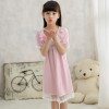 2016 New Summer Costume Girls Princess Dress Children's Evening Clothing Kids Chiffon Lace Dresses Baby Girl Party Pearl Dress