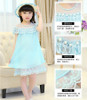 2016 New Summer Costume Girls Princess Dress Children's Evening Clothing Kids Chiffon Lace Dresses Baby Girl Party Pearl Dress