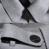 2016 New Style Women Autumn Winter Suede Trench Casual Mid-Long Style Slim Outerwear Gray Turn-Down Collar Cardigan Coat SS304