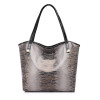 REALER brand genuine leather bag women serpentine shoulder bag ladies high quality handbag