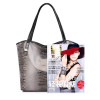 REALER brand genuine leather bag women serpentine shoulder bag ladies high quality handbag
