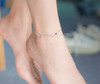 Real. 925 Sterling Silver cz star chain Anklet bracelet sterling-silver-jewelry adjustable GTLS256 Real. 925 Sterling Silver cz star chain Anklet bracelet sterling-silver-jewelry adjustable GTLS256