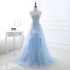 Real Photo In Stock Sweetheart Neck Tulle EveningDresses 2017 Prom Gowns Formal Party Dresses Vestido De Fiesta