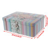 Retro Storage Box Lock Case Tea Candy Storage Tin Box Coin Box Home Office Jewelry Container Maquiagem Sundries Desk Organizer