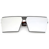Retro Modern Flat Window Lens Aviator Sunglasses