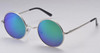 Retro Classic Polarized Round Sunglasses Men Brand Designer Sun Vintage Circle Glasses Womens Oculos Male Metal Eyewear Lunette