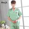 2017 Summer Men Silk Pajamas Sets Sleepwear Short Sleeve Pyjamas Loungewear Plus Size 3XL Casual Thin Plus Size lounge Set
