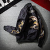 2017 New Men Jacket Dragon Harajuku Coat Embroidery Jacket Men Pilots MA1 Jacket Men Casual Outwear