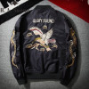 2017 New Men Jacket Dragon Harajuku Coat Embroidery Jacket Men Pilots MA1 Jacket Men Casual Outwear