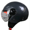 Cruiser vintage motorcycle helmet chopper helmets bike scooter clear lens
