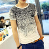 2017 New man's tshirt Summer Clothing Tee shirt Camisetas Men's t shirt Cotton Short Sleeve t-shirt Men Male T shirts Free ship