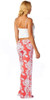 2017 New Loose High Waist Flare Wide Leg Floral Print Long Palazzo Pants Formal Trousers For Women 2017 New Loose High Waist Flare Wide Leg Floral Print Long Palazzo Pants Formal Trousers For Women