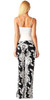 2017 New Loose High Waist Flare Wide Leg Floral Print Long Palazzo Pants Formal Trousers For Women 2017 New Loose High Waist Flare Wide Leg Floral Print Long Palazzo Pants Formal Trousers For Women