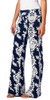 2017 New Loose High Waist Flare Wide Leg Floral Print Long Palazzo Pants Formal Trousers For Women 2017 New Loose High Waist Flare Wide Leg Floral Print Long Palazzo Pants Formal Trousers For Women