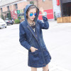 2017 New Long Jackets For Women Long Sleeve Plus Size Jean Jacket Woman Fashion Slim New Loose Denim Jacket Coats Denim Hoodies