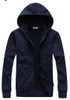 2017 New fashion Sweatshirt Men Hit Color Men Hoodies Casual Side Zipper Mensports Suit Slim Sportsware Freeshipping Tracksuit