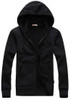 2017 New fashion Sweatshirt Men Hit Color Men Hoodies Casual Side Zipper Mensports Suit Slim Sportsware Freeshipping Tracksuit
