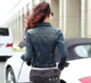 2017 New Fashion Spring Autumn Short Jackets Women Long Sleeve Slim Denim Jacket Ladies Single Breasted Casual Jeans Jacket Coat