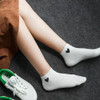 2017 New Fashion Short Socks Women Heart Ankle High Low Cut Socks Female Cotton Invisible For Summer 5 Colors